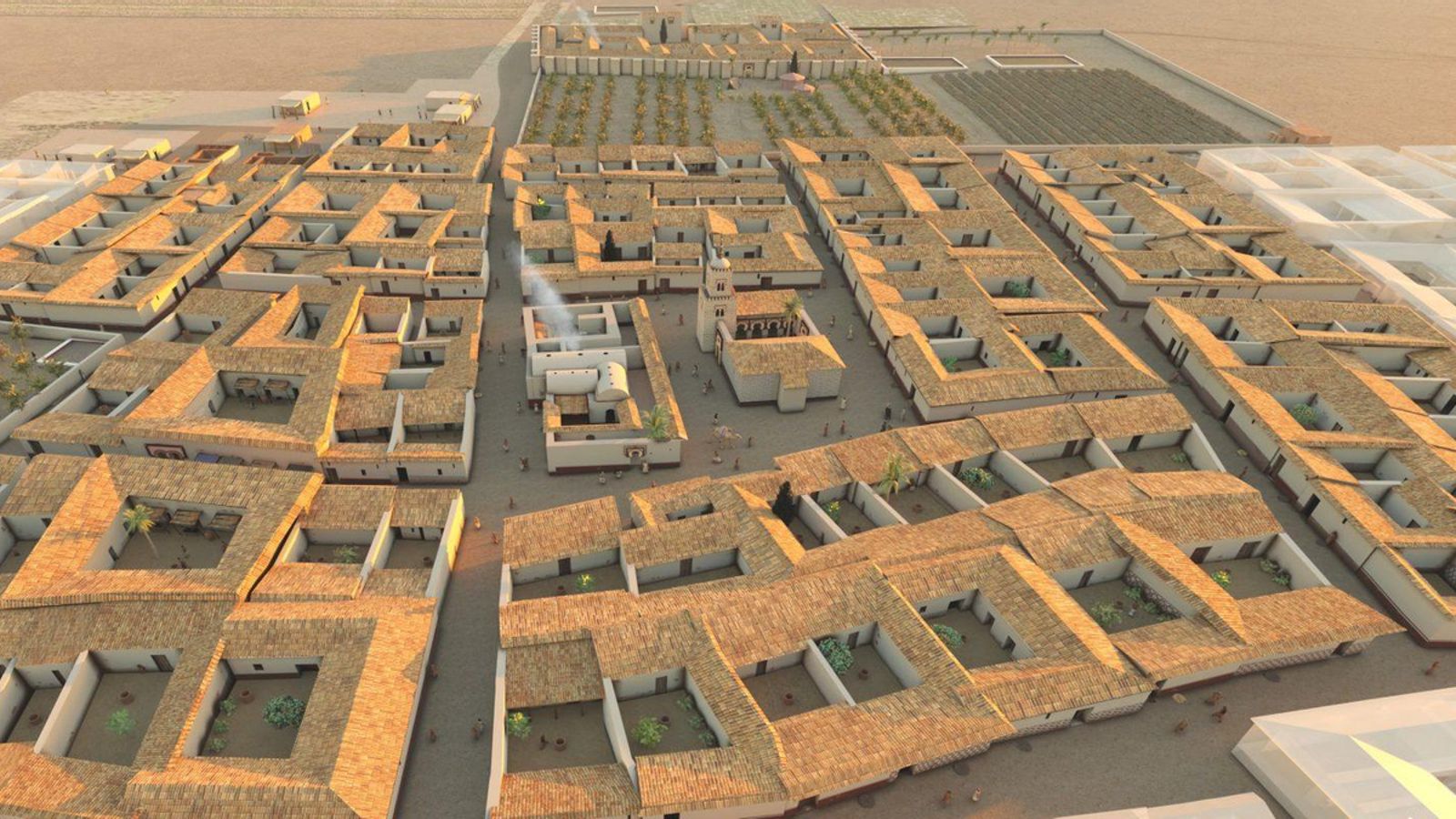 Recreación arrabales de Córdoba,  siglo X