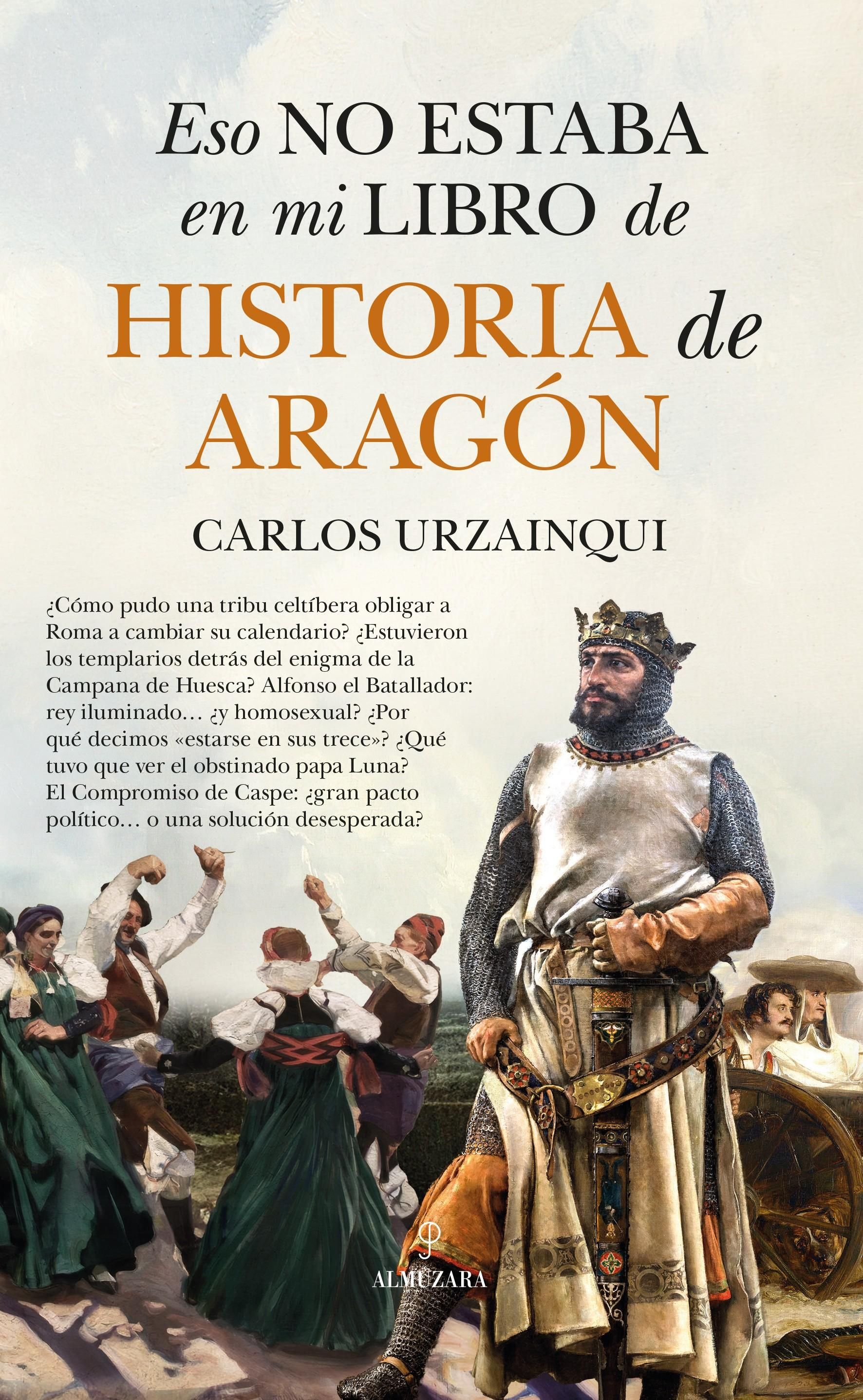 Portada del libro 'Esto no estaba en mi libro de Historia de Aragón'