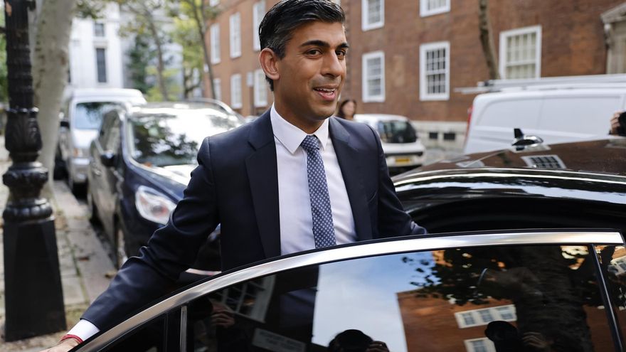 Sunak recibe el apoyo de más de la mitad de los "tories" para llegar al poder