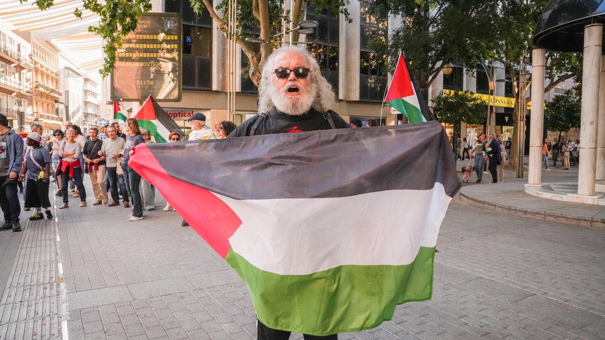 Manifestación de la Plataforma Córdoba con Palestina