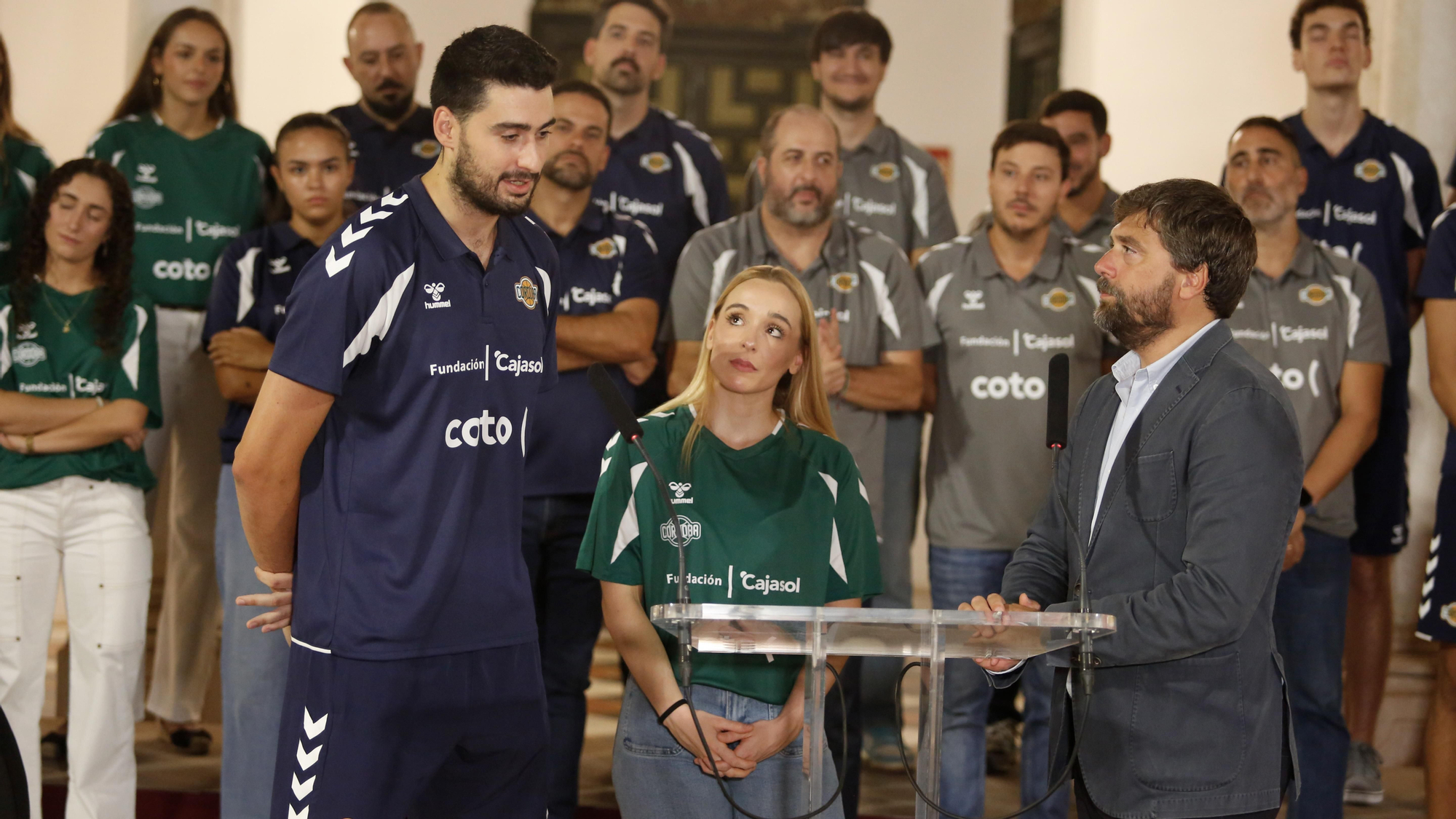 Presentación de los equipos del Cajasol Coto Córdoba CB
