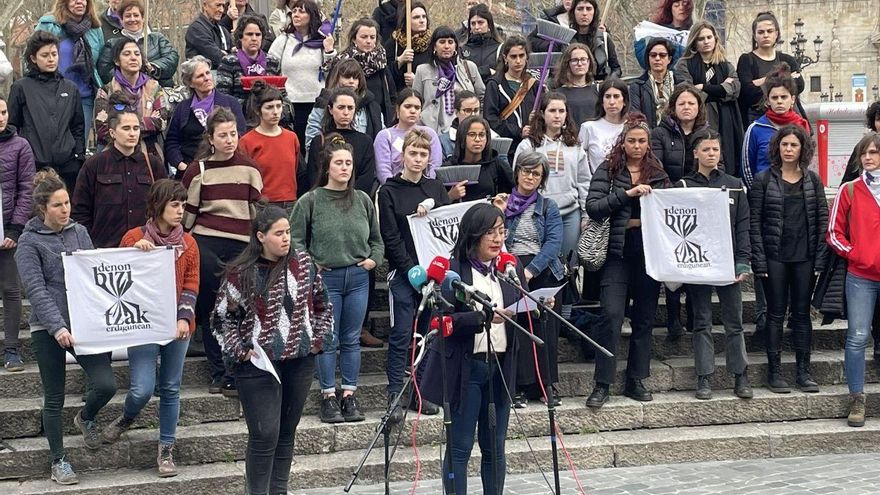 Protesta en Euskadi contra el "negocio" de los cuidados