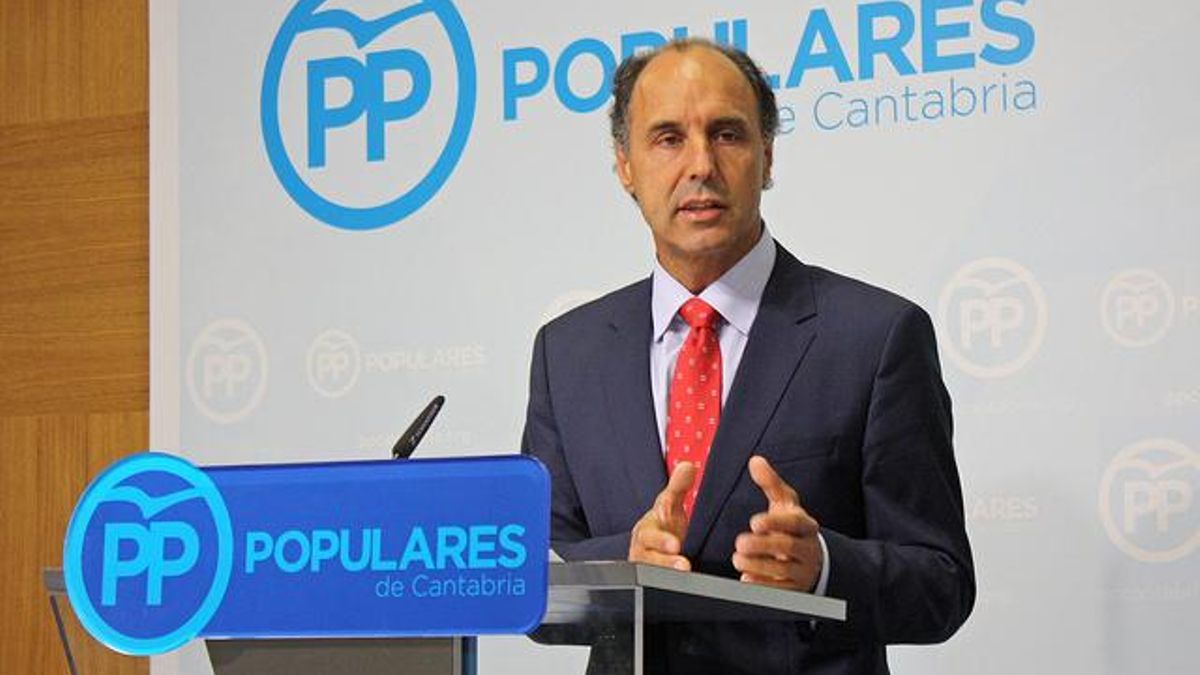 Ignacio Diego, presidente del PP en Cantabria.