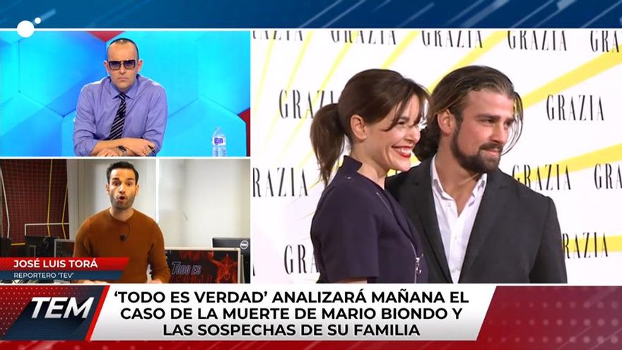 Mediaset abordará por primera vez la muerte de Mario Biondo, con Risto en 'Todo es verdad'