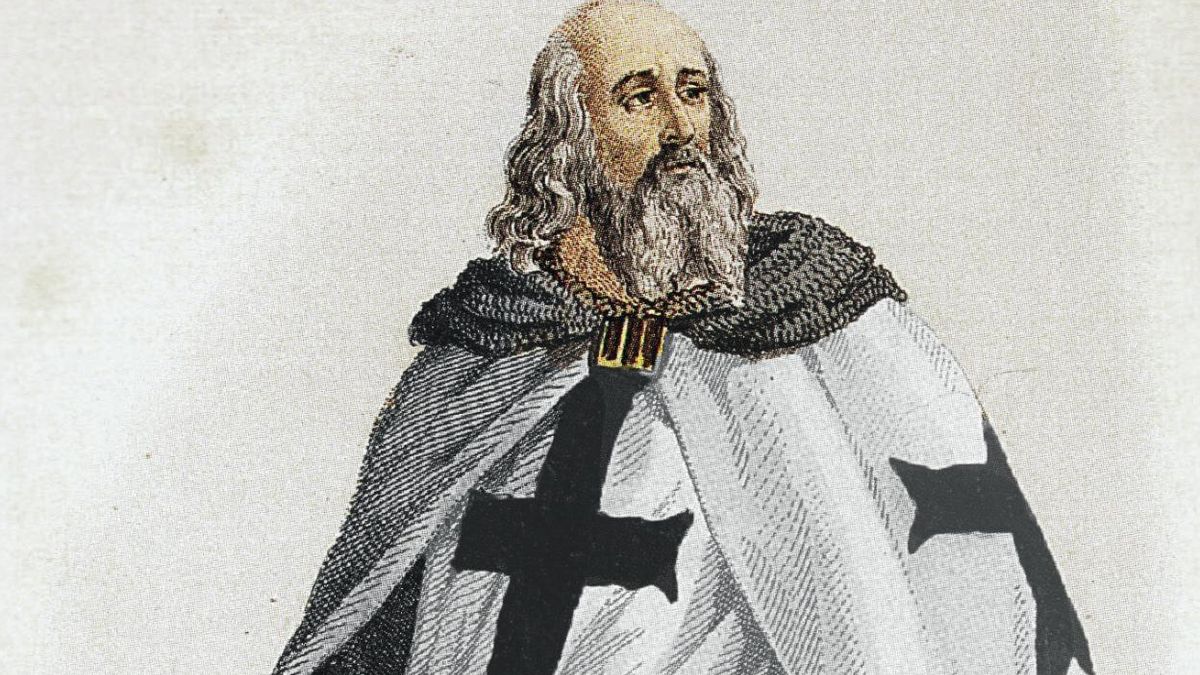El último gran maestre murió quemado junto a Geoffroy de Charney