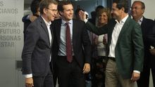 Los barones del PP marcan el camino a Casado desde el día después al 26M