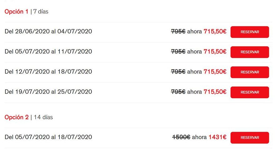 Precios de La Voz Kids Camp