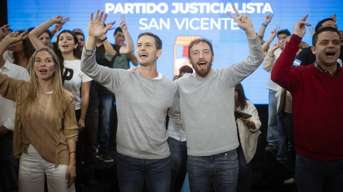 Los intendentes Federico Otermín y Nicolás Mantegazza