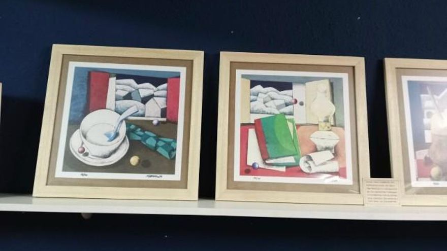 Exposición de Luis Sierra en Villablino. / Luis Álvarez