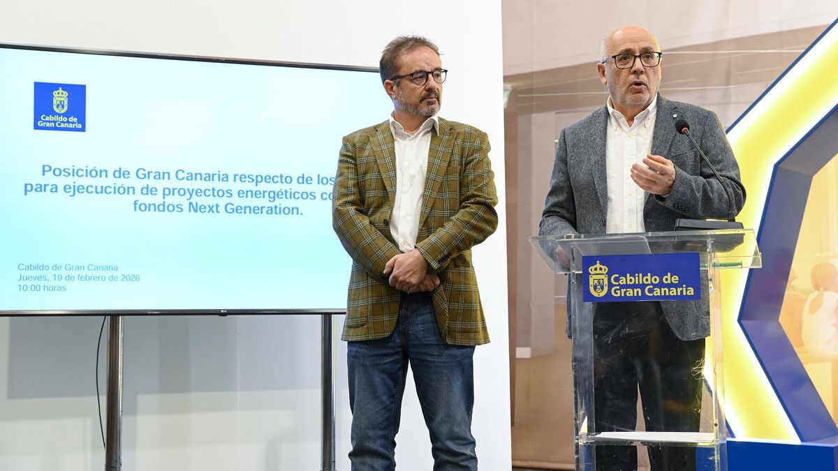 Gran Canaria pide al Gobierno central modificar el decreto sobre las ayudas a energías renovables por "trato desigual"