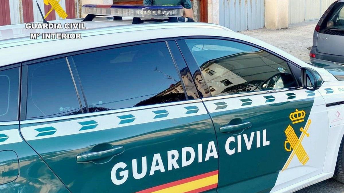 Coche patrulla de la Guardia Civil.