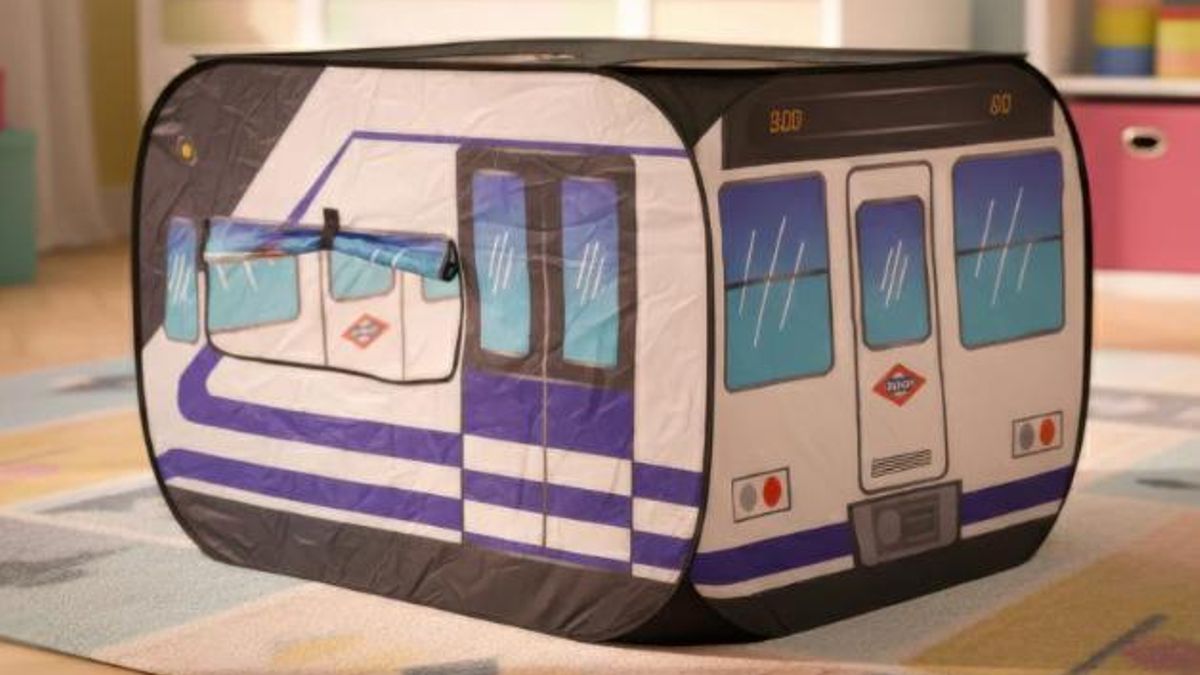 Tienda de campaña infantil de Metro.