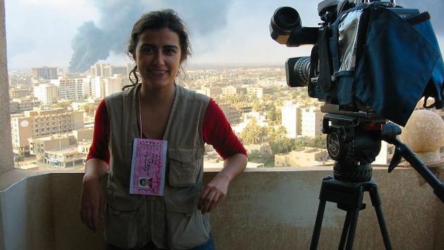 Olga Rodríguez en Irak