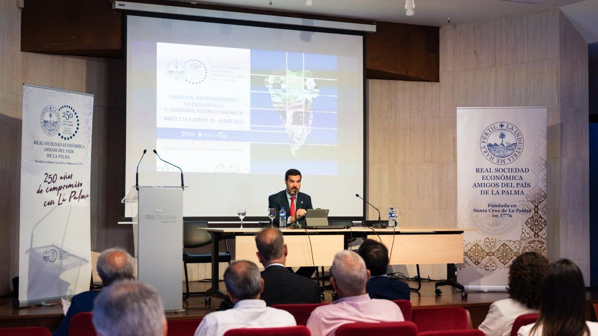 Jornadas  ‘La Palma: oportunidades de desarrollo y diversificación Económica’, en el marco del 250 Aniversario de la Real Sociedad Económica de Amigos del País de La Palma.