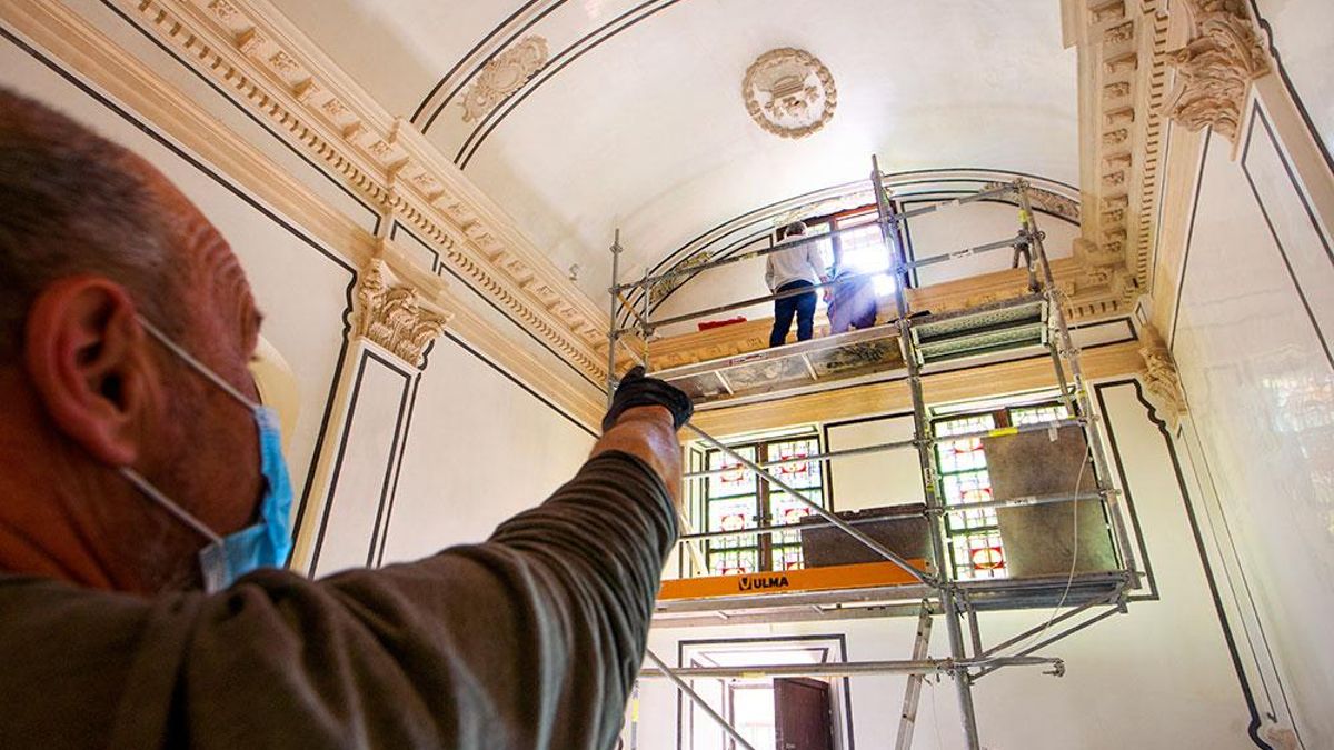 Reforma del interior de la Iglesia de San Nicolás en Valencia