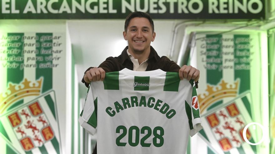 Carracedo y su amor por el Córdoba CF: "Quería seguir aquí porque esta es mi casa"