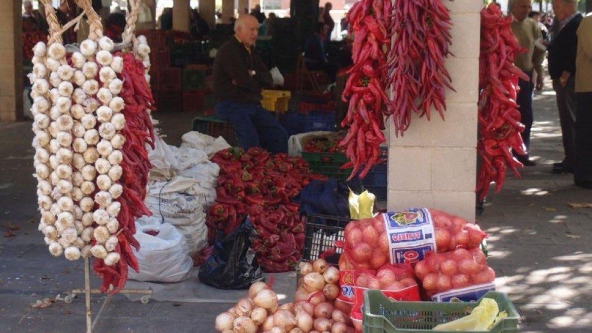 Abre el tradicional Mercado de los Pimientos de Logroño hasta el 30 de noviembre
