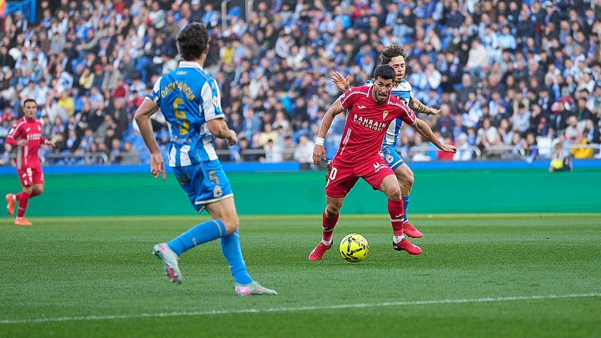 Las imágenes del RC Deportivo de La Coruña - Córdoba CF