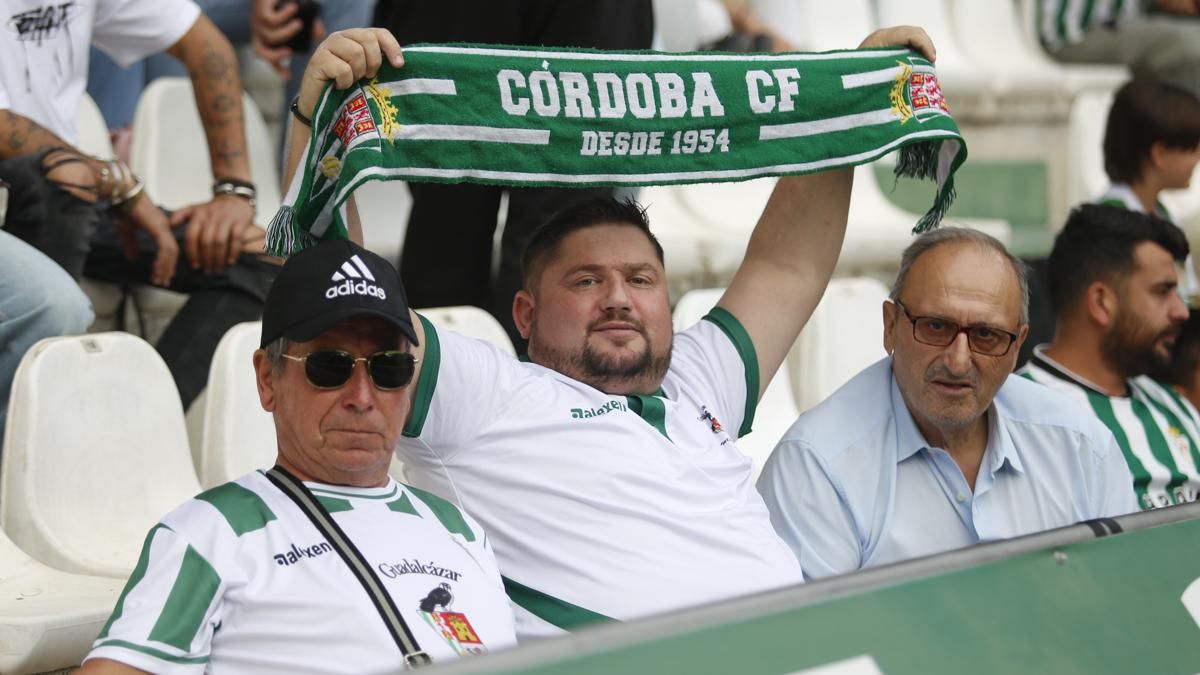 Grada Blanquiverde del Córdoba CF - UD Almería