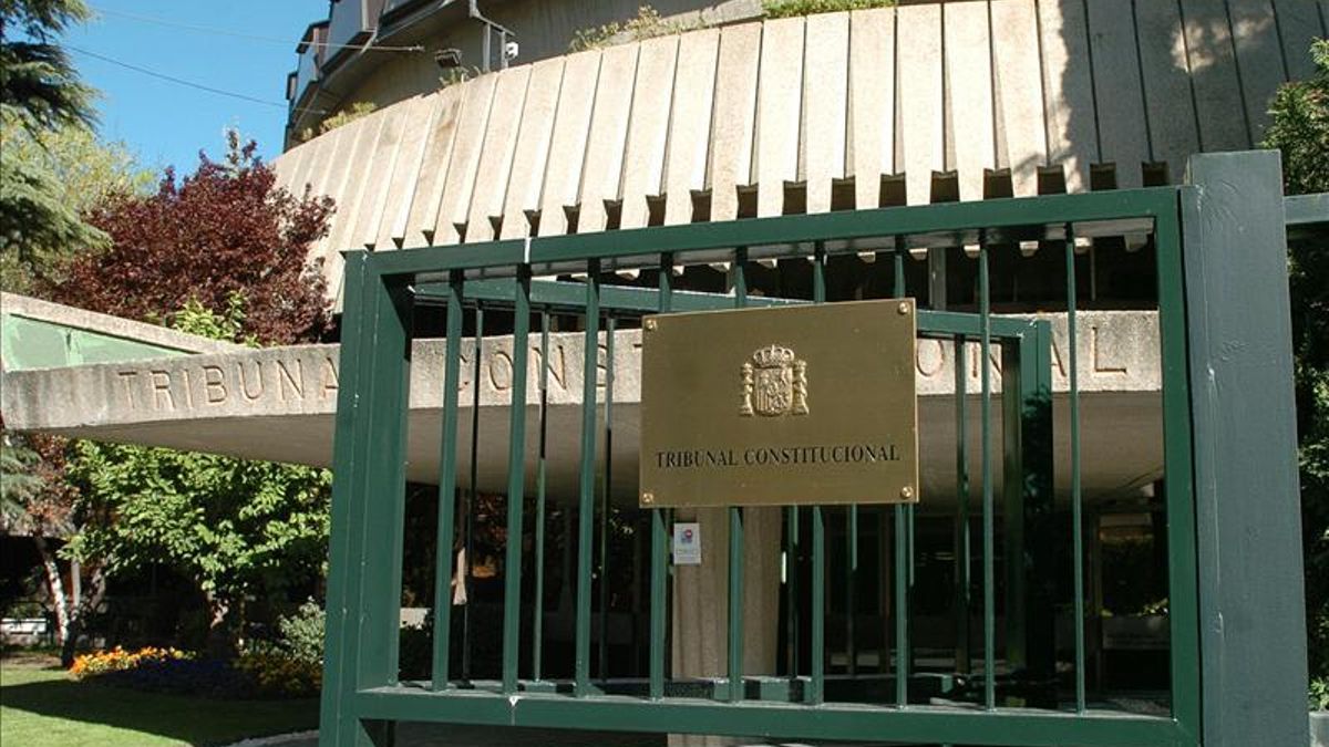 Fachada del Tribunal Constitucional. EFE
