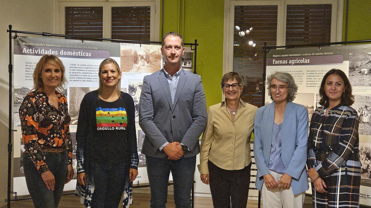 Presentación de la exposición "Mujeres rurales turolenses, creadoras de nuestra historia"