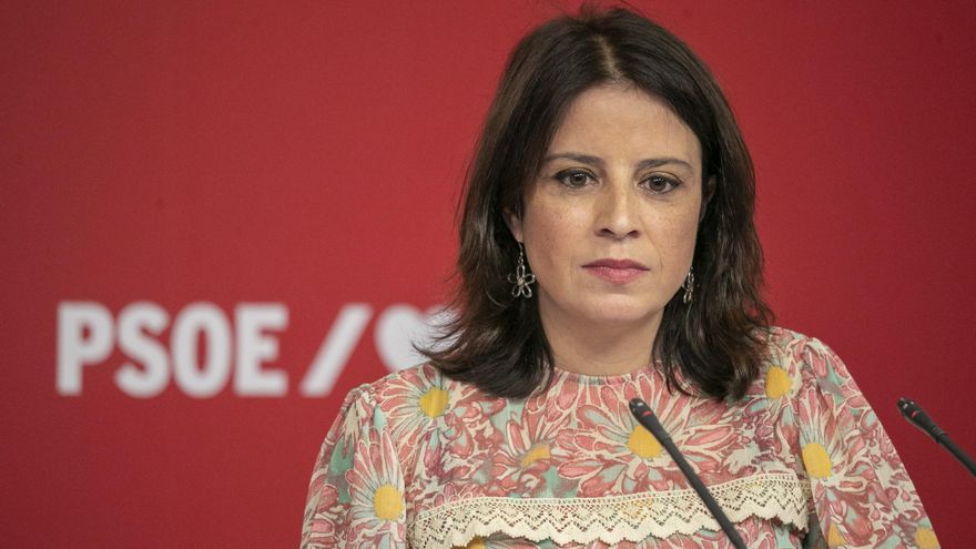 La vicesecretaria general del PSOE, Adriana Lastra, en una foto de archivo.