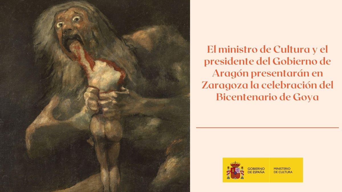 El Gobierno central y el de Aragón presentarán juntos el Bicentenario de Goya tras las discrepancias institucionales