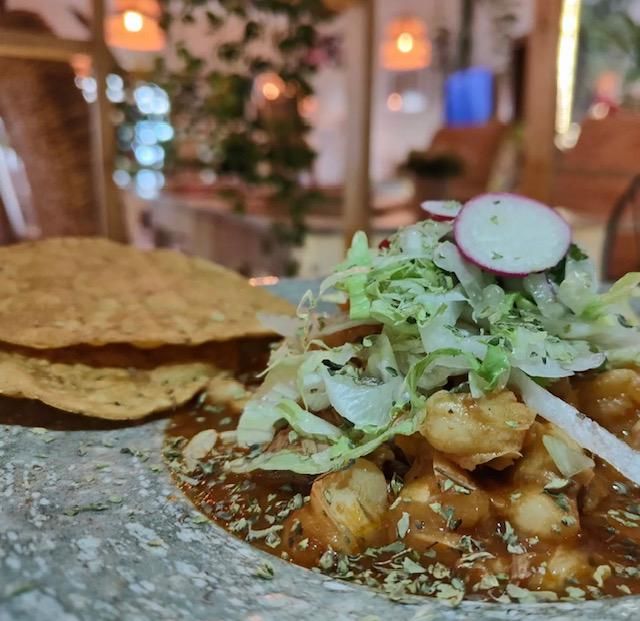 Pozole de La Mexicana Vecindario