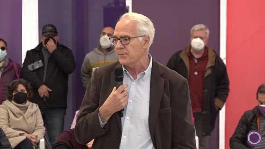 El candidato de Unidas Podemos a la Asamblea de Madrid, Agustín Moreno