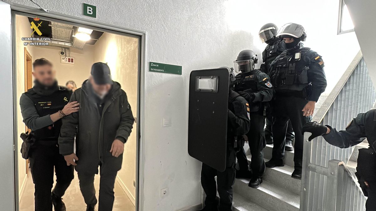 Simulacro de negociación crítica de la Guardia Civil