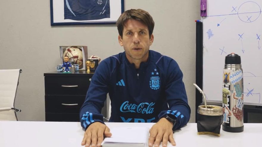 Diego Placente reemplaza a Mascherano como entrenador de la Selección Argentina Sub-20