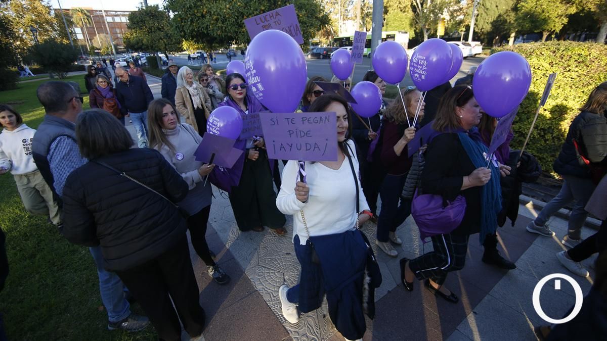 Manifestación contra la violencia machista 25N