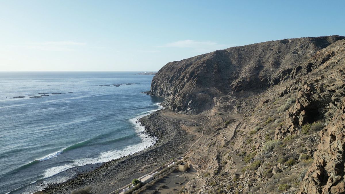 Ladera de la montaña de Guaza donde se proyecta el edificio 'Gara'