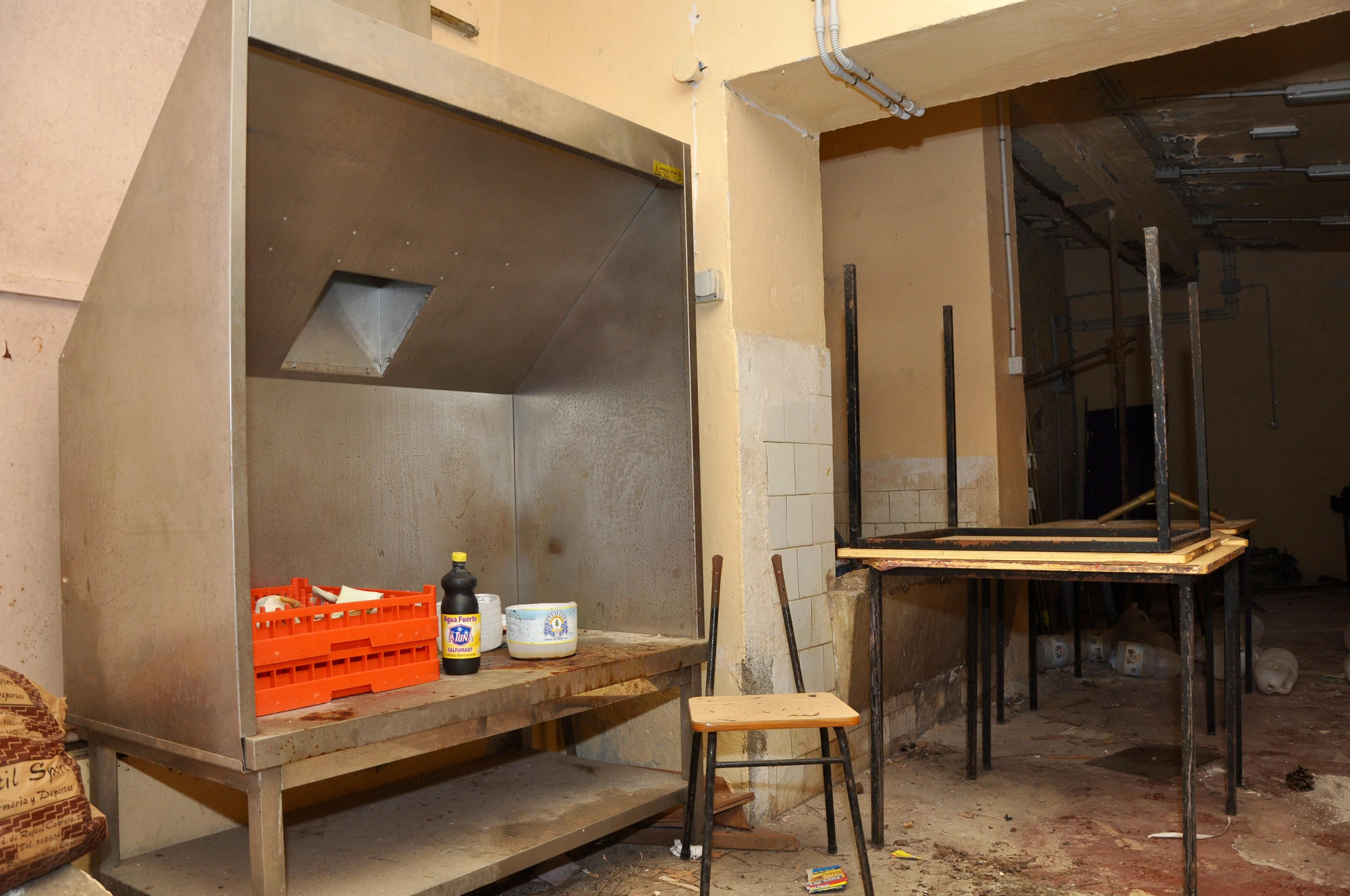 Instalaciones del Campamento de Tamadaba (Ángel Sarmiento)