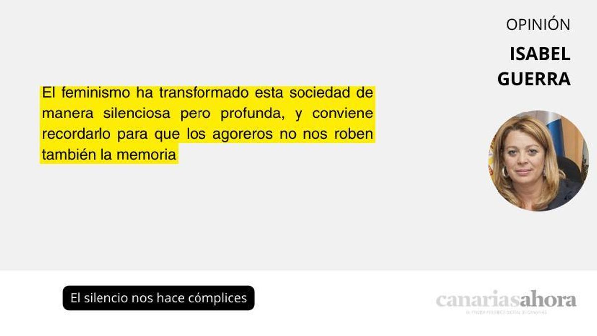 El silencio nos hace cómplices