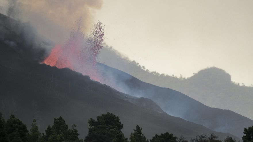 El volcán de La Palma, en erupción este martes 28 de septiembre