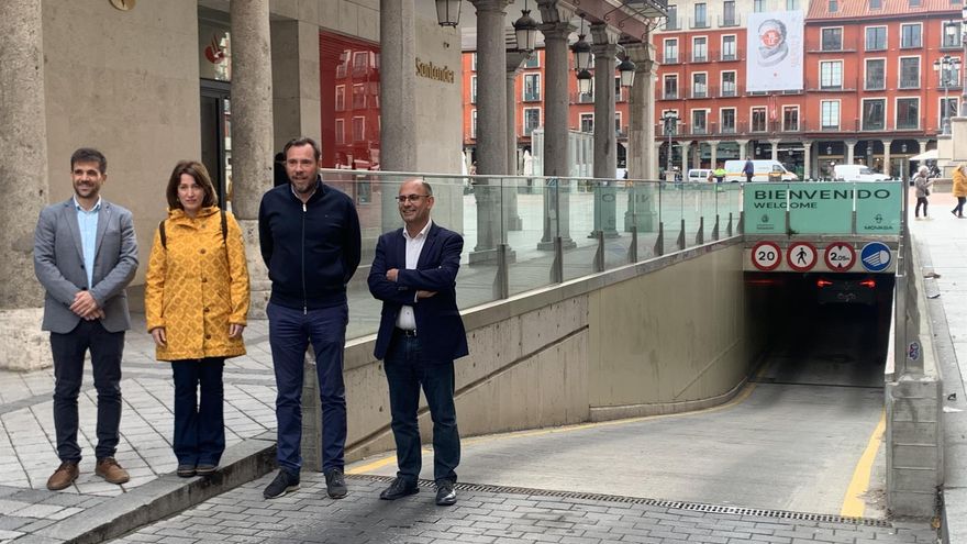 El aparcamiento de la Plaza Mayor de Valladolid recauda un millón de euros en su primer año de gestión pública
