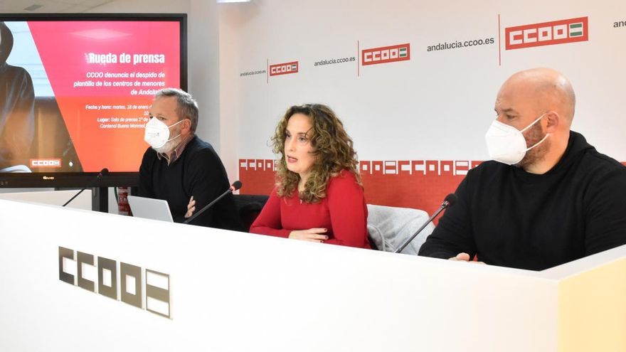 CCOO denuncia despidos en las plantillas de los centros andaluces de menores gestionados por entidades privadas