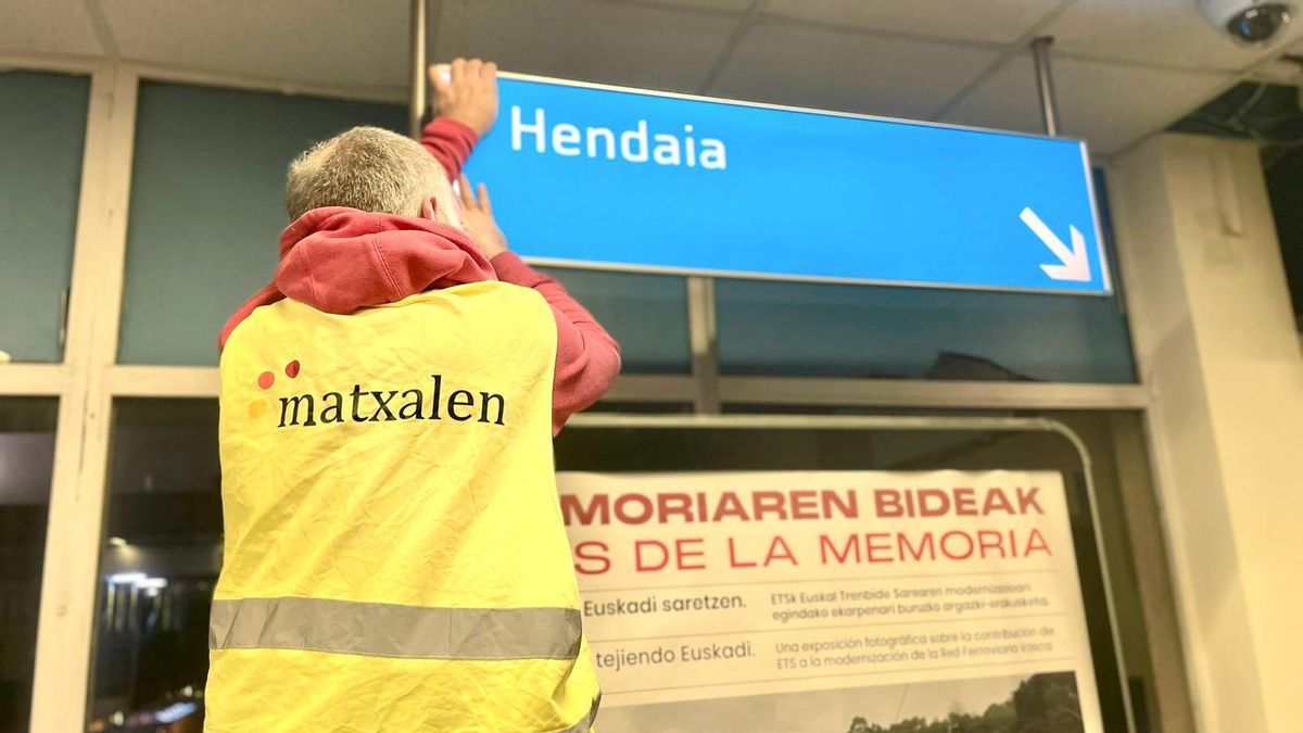 El Topo asoma por el otro lado: un 'cambio de paridad' y el suburbano de Gipuzkoa circula ya por la izquierda