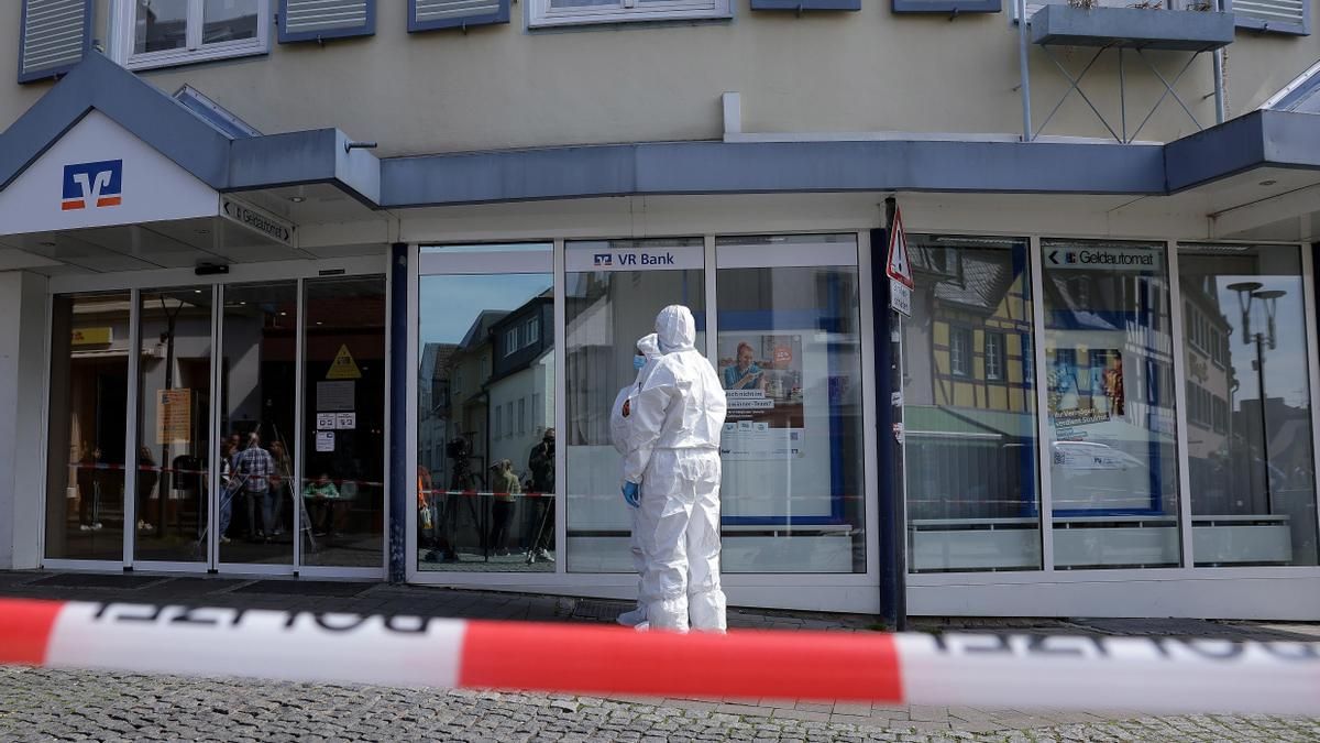 Un atraco en un banco en la ciudad alemana de Sinzig termina con los rehenes liberados y los ladrones fugados