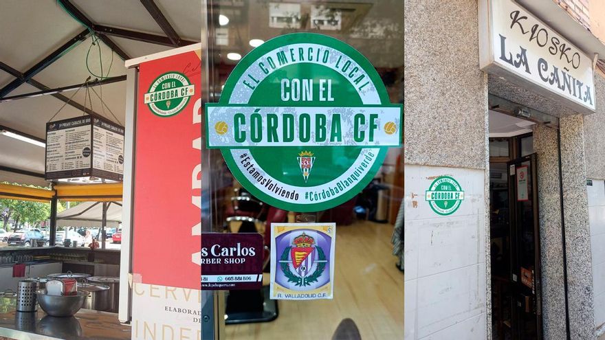 El comercio local también se vuelca con el Córdoba CF
