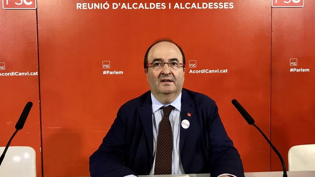 Iceta ofrece la mediación del PSC para que no haya "ni DUI ni 155"