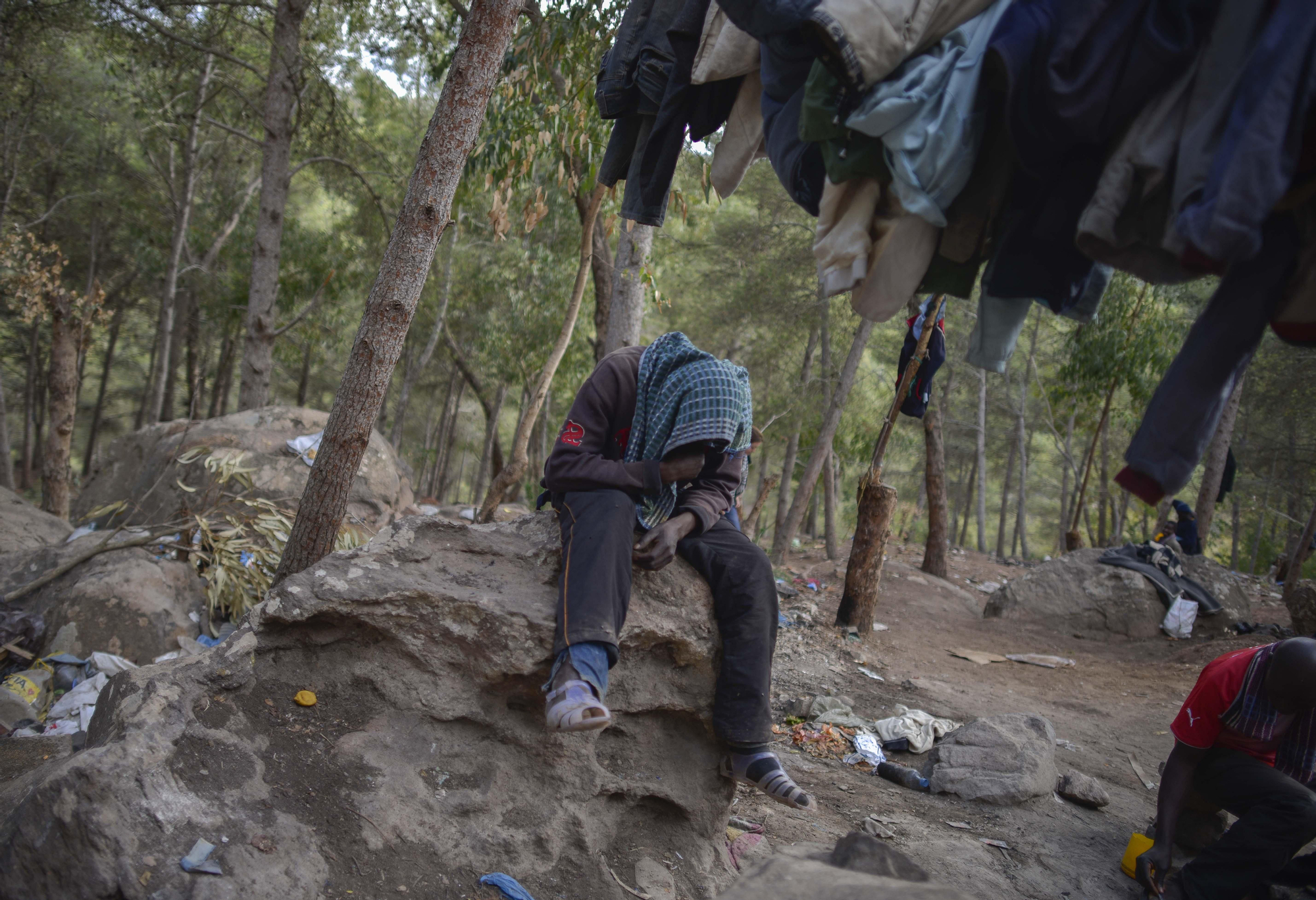Monte Gurugú (Marruecos), a pocos kilómetros de la valle de Melilla. PEDRO ARMESTRE