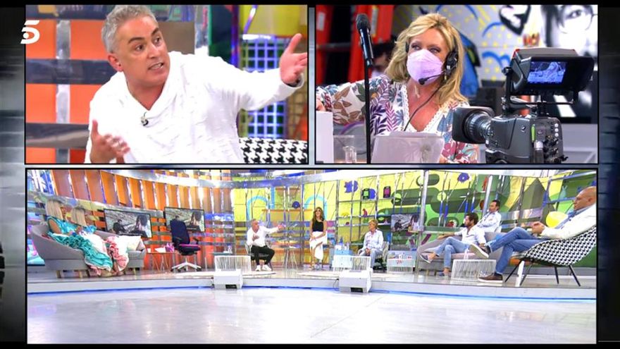 Imagen de Lydia Lozano como directora de 'Sálvame'