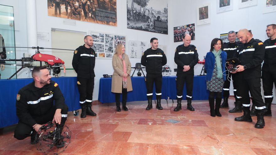 El Gobierno decide que León sea la base de la Unidad de Drones de la Unidad Militar de Emergencias de Defensa