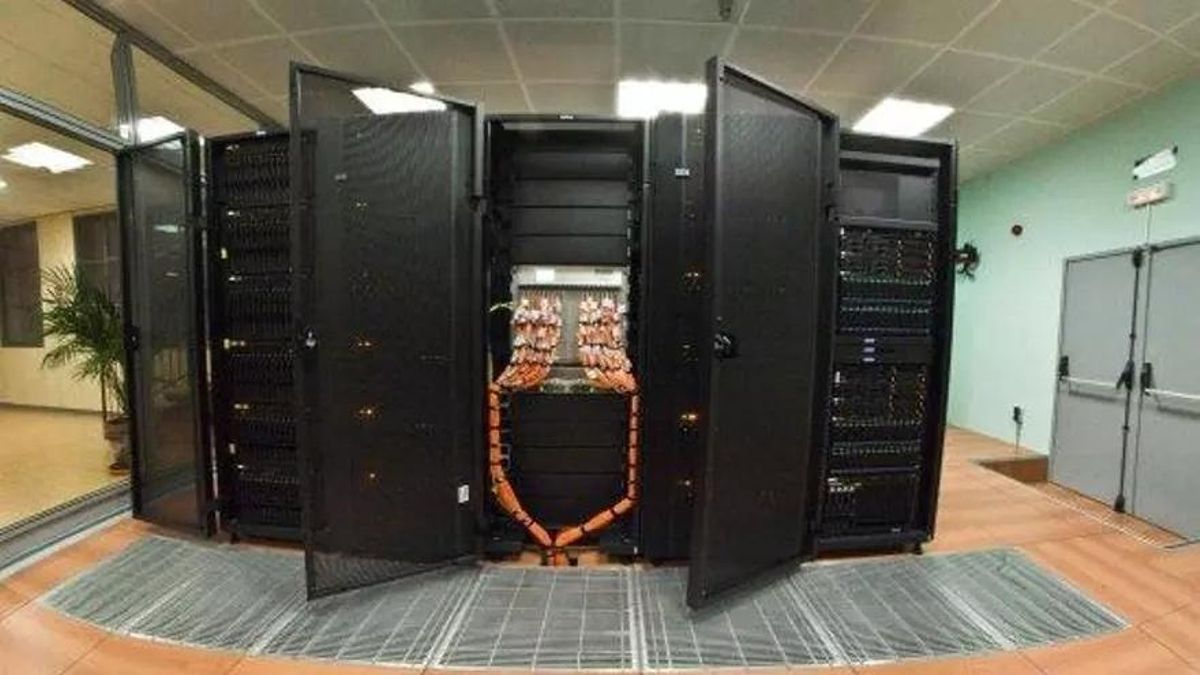 Imagen de archivo del supercomputador 'La Palma 2', ubicado en el Centro de Astrofísica  de La Palma (CALP) del Instituto de Astrofísica de Canarias en Breña Baja. Crédito: M. Briganti (SMM, IAC).