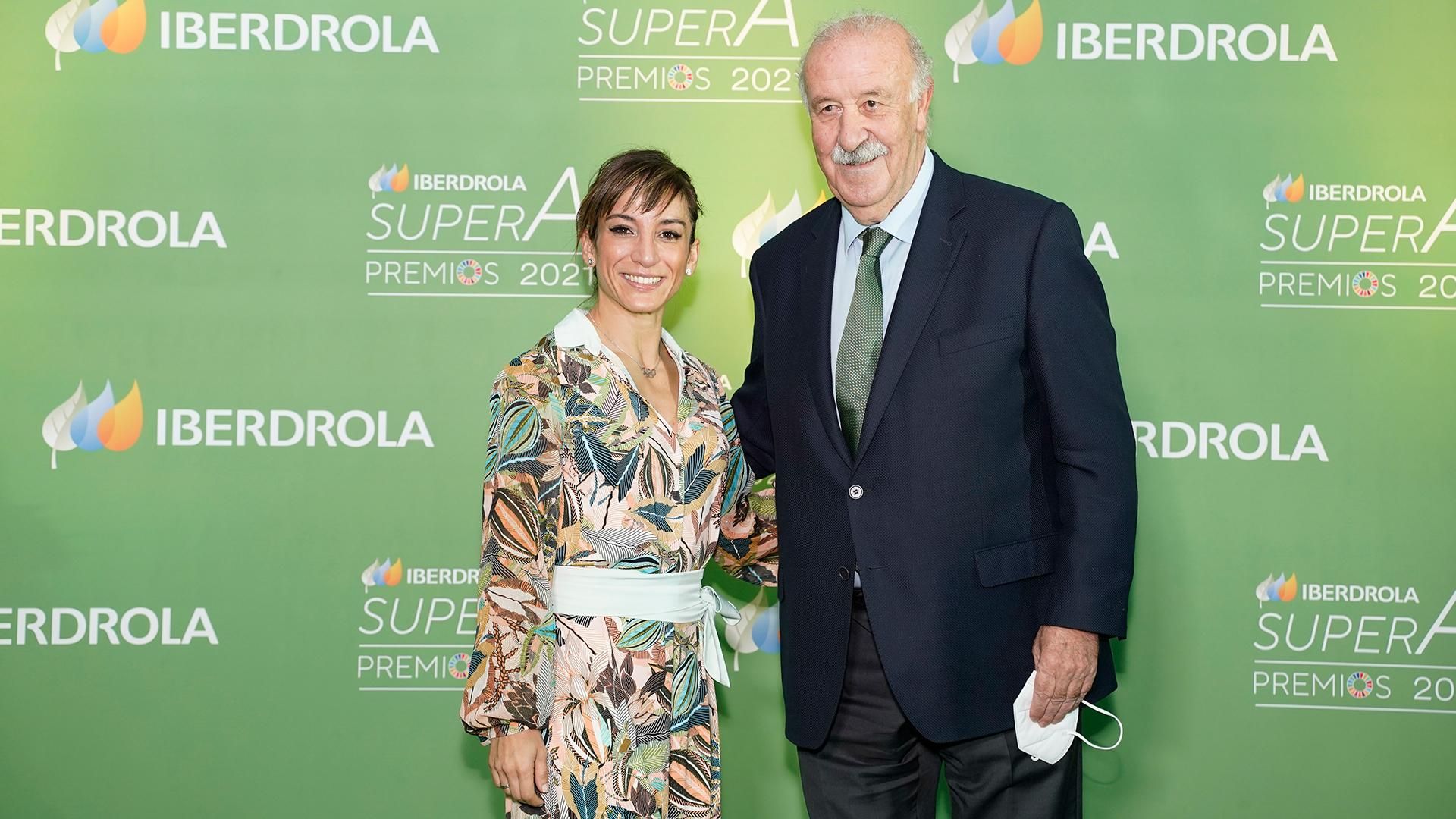 Sandra Sánchez y Vicente del Bosque