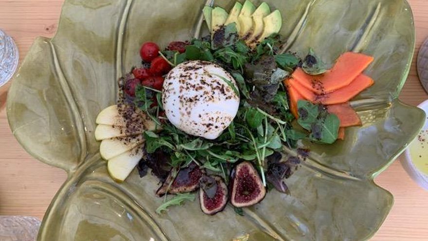 Ensalada de burrata