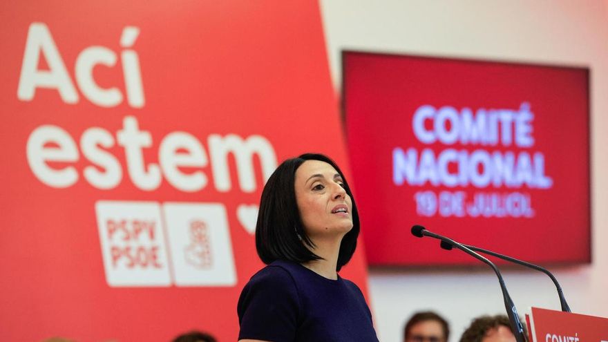 La secretaria de Organización del PSOE, Rebeca Torró, en una imagen de archivo.