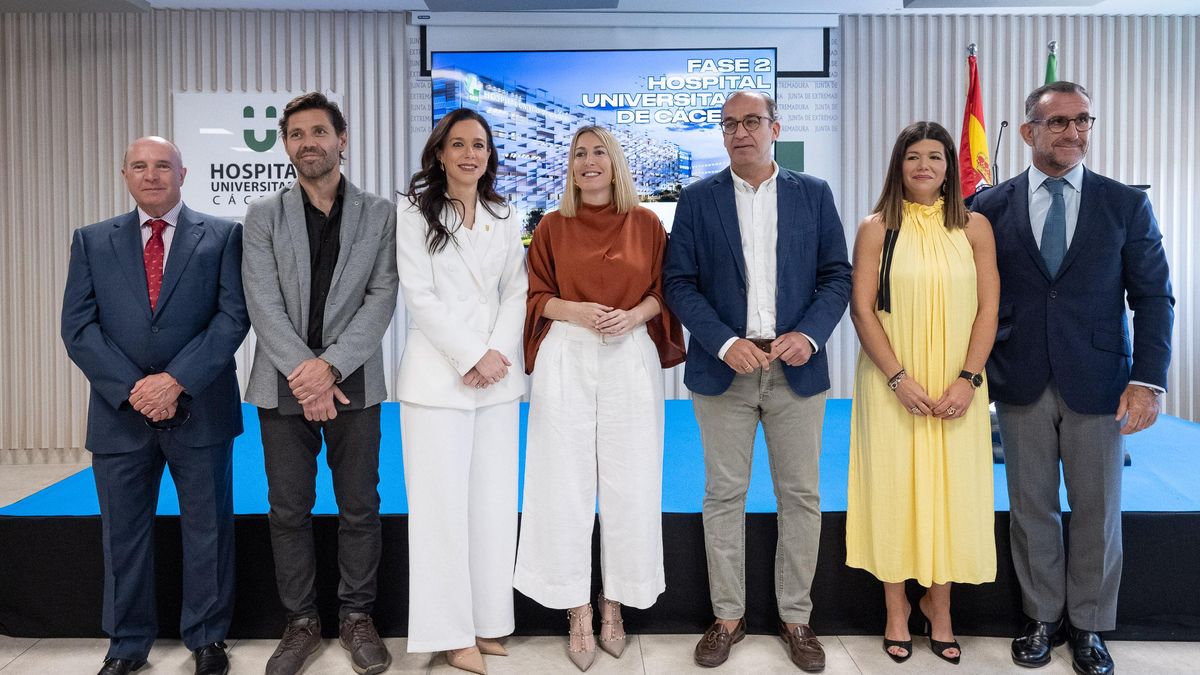 El Hospital de Cáceres rozará las 700 camas y sumará 25 quirófanos tras su ampliación definitiva